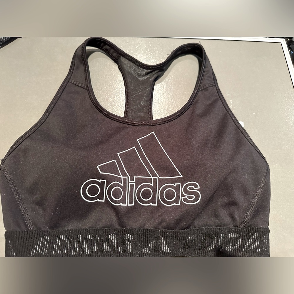 Adidas Black Sports Bra